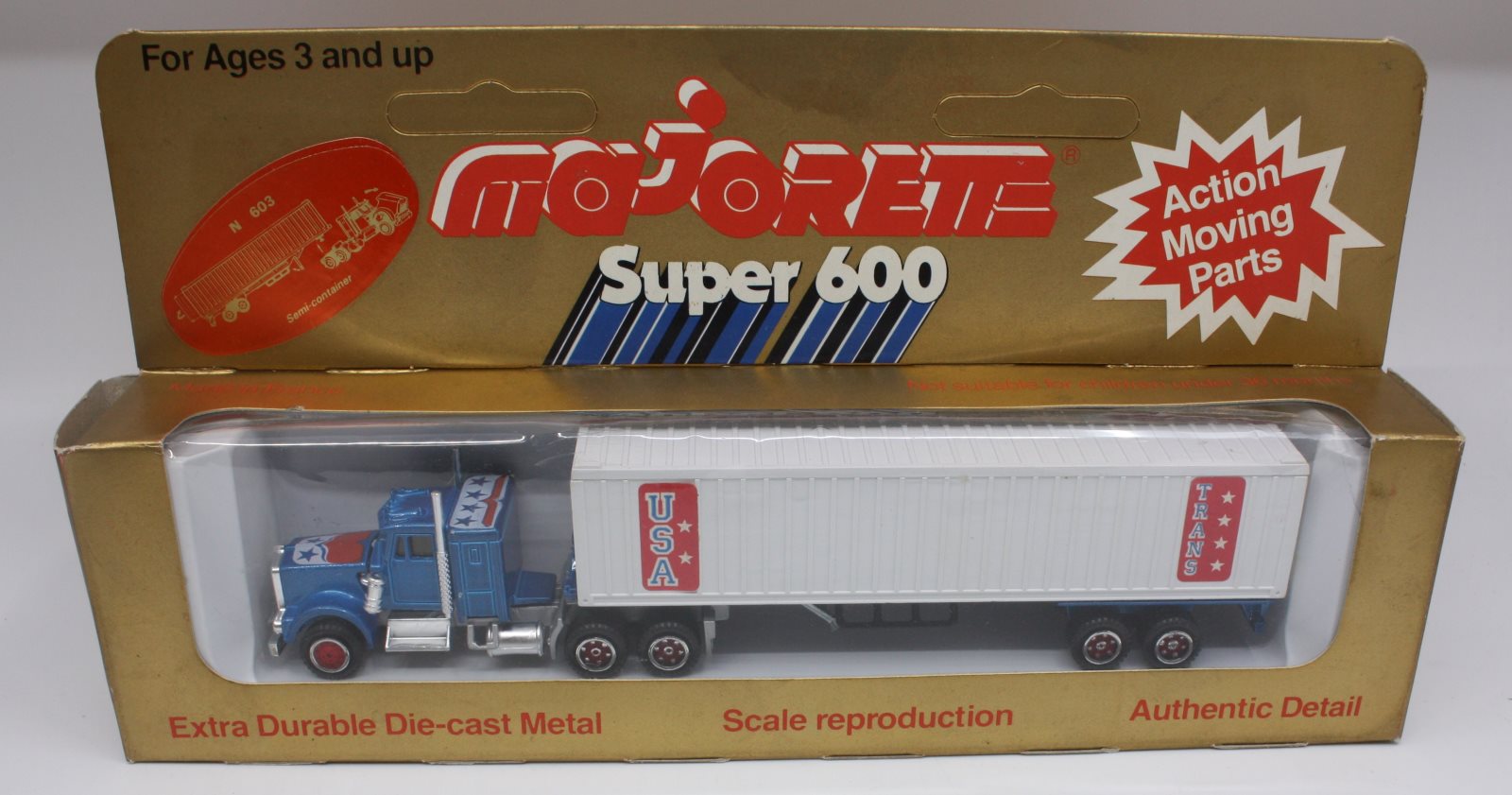 Majorette 603 HO Super 600 USA Trans