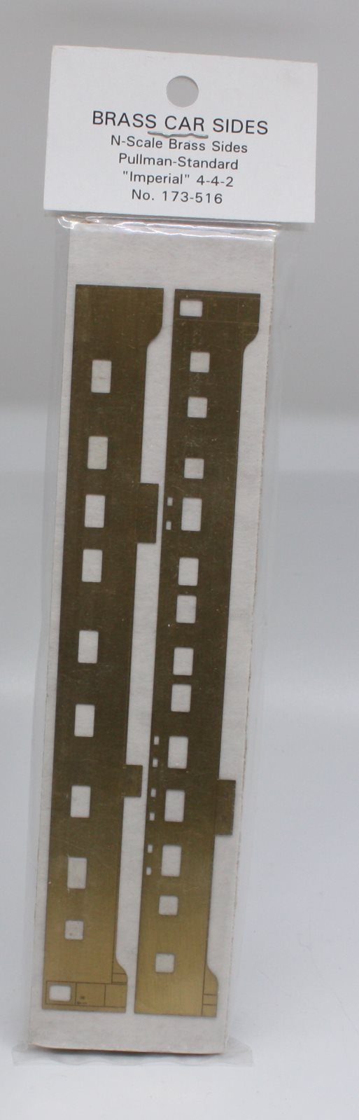 Walthers 173-516 N Pullman 4-4-2 Imperial Brass Sides Series Sleeper