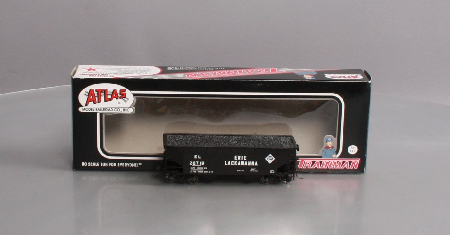 Atlas 20001490 HO Erie Lackawanna 2 Bay Hopper #26719