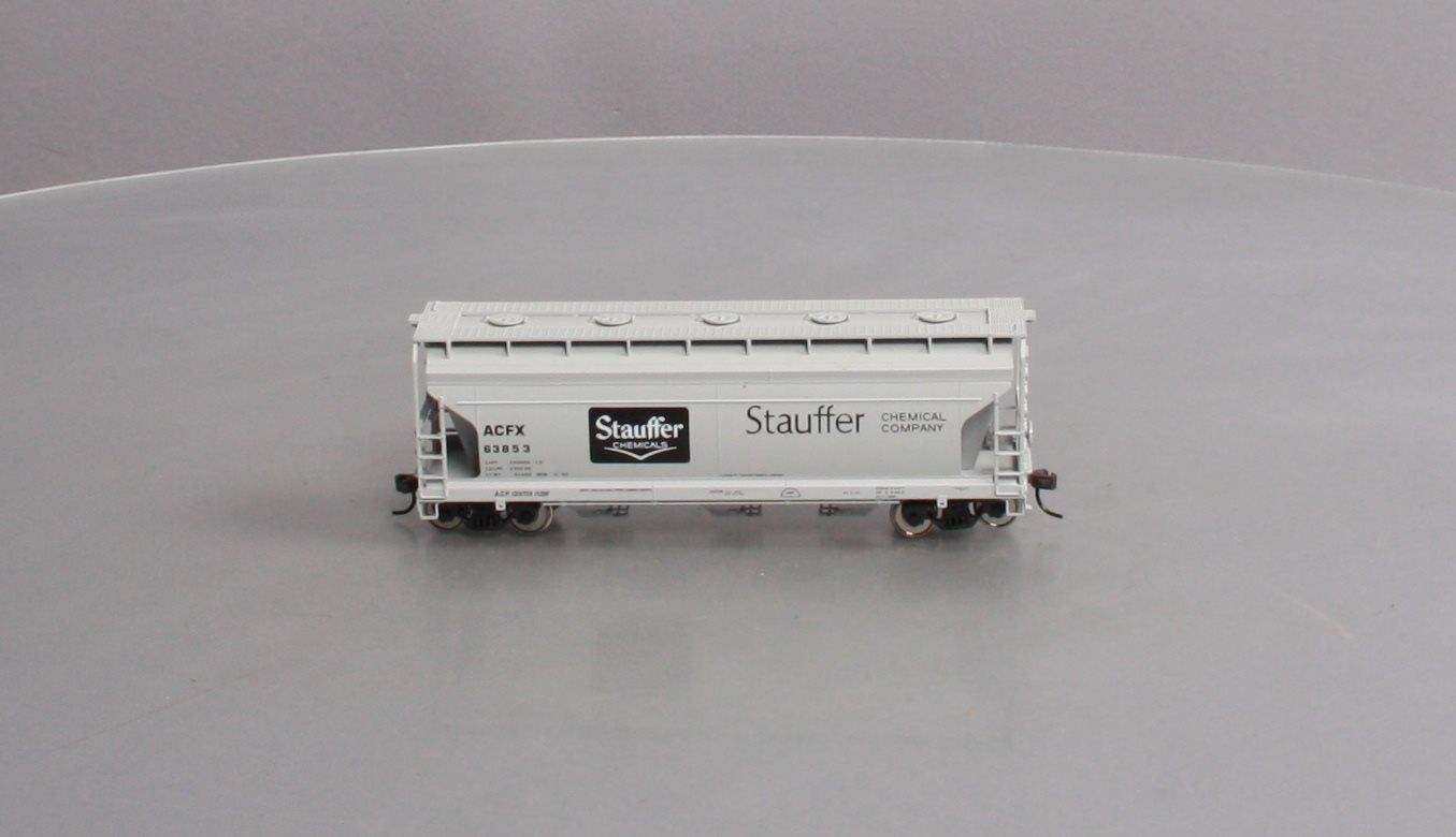 Atlas 943 HO Scale Stauffer Chemical ACF 3560 Covered Hopper #63853