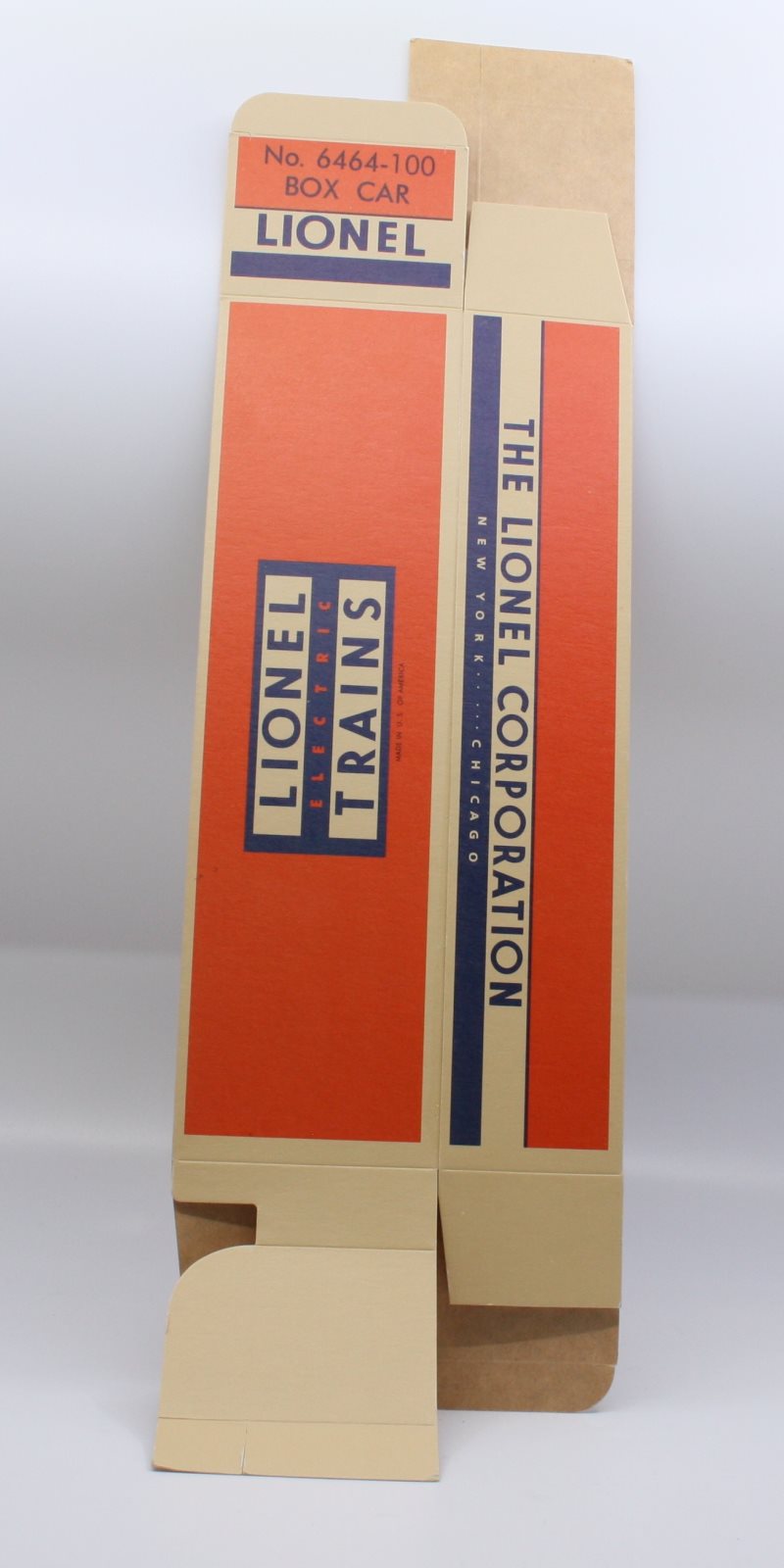 Lionel 6464-100 Vintage O Postwar Boxcar Box Only - Reproduction