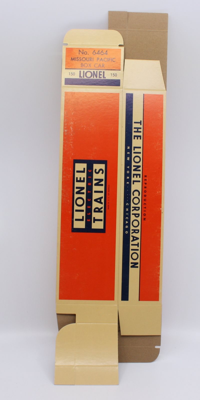 Lionel 6464 Vintage O Missouri Pacific Boxcar Box Only - Reproduction