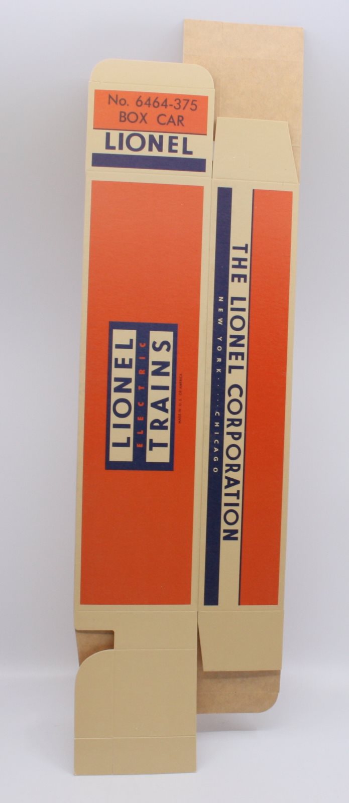 Lionel 6464-375 Vintage O Central Georgia Boxcar Box Only - Reproduction