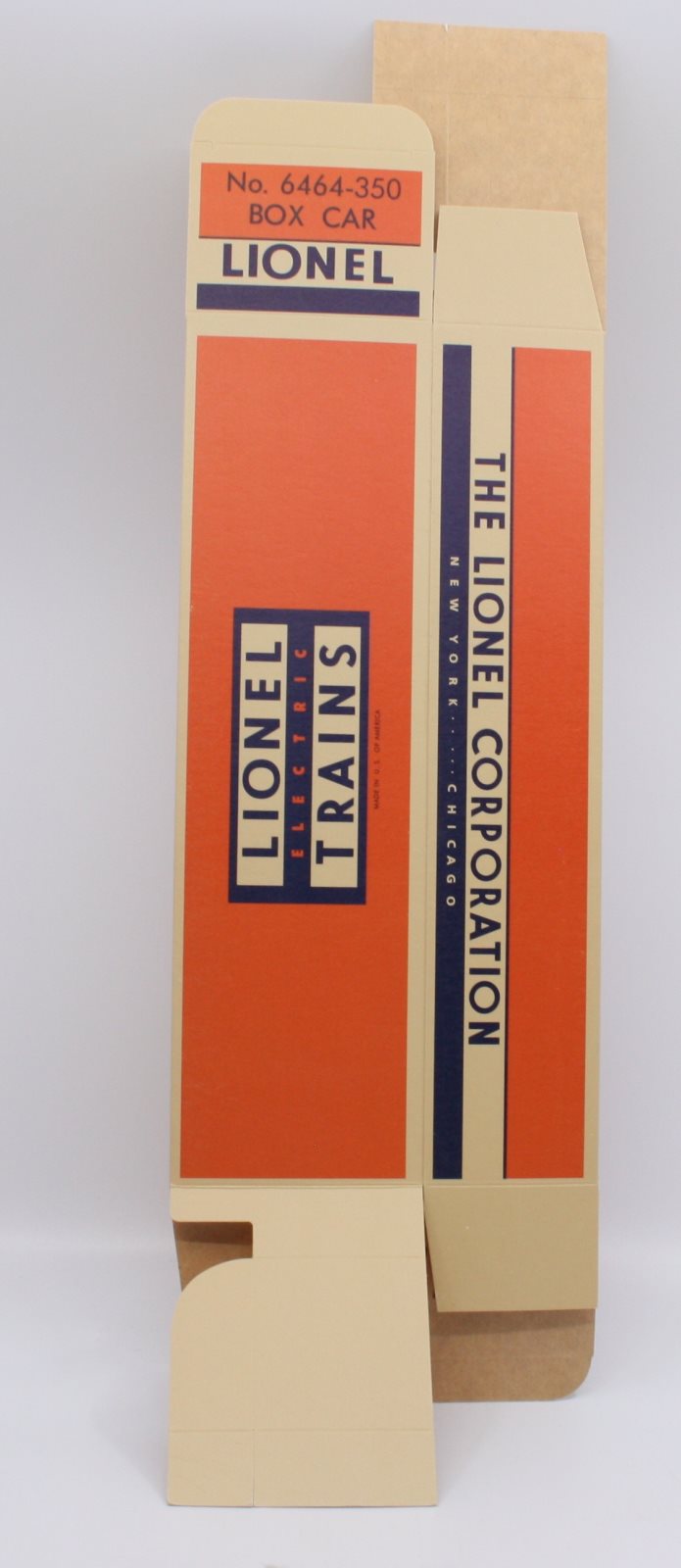 Lionel 6464-350 Vintage O Missouri-Kansas-Texas Katy MKT Boxcar Box Only