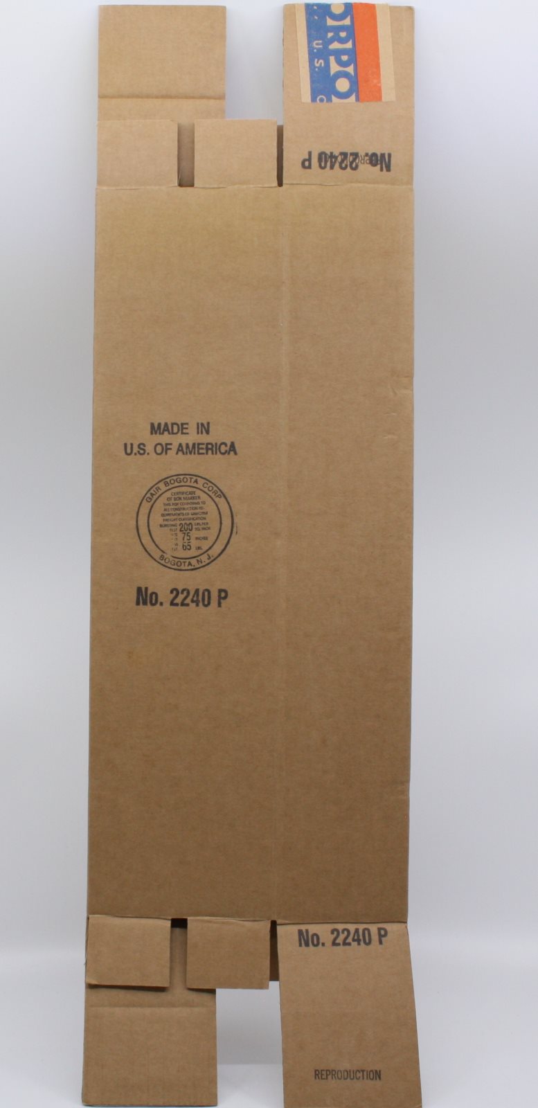 Lionel 2240P Vintage O Wabash "A" Unit Diesel - Reproduction Box Only