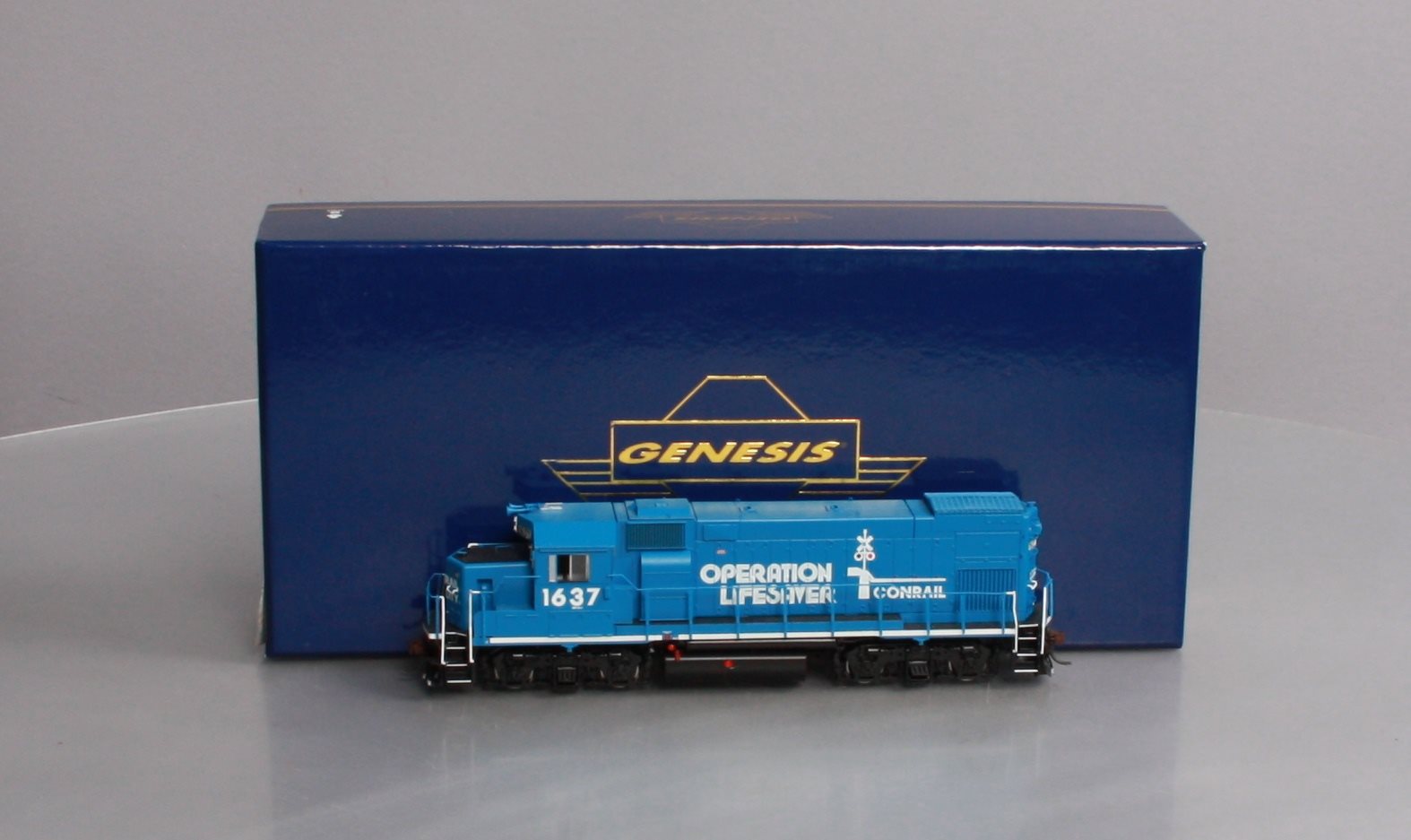 Athearn G68156 HO Conrail/Operation Lifesaver GP15-1 w/DCC & Sound #1637