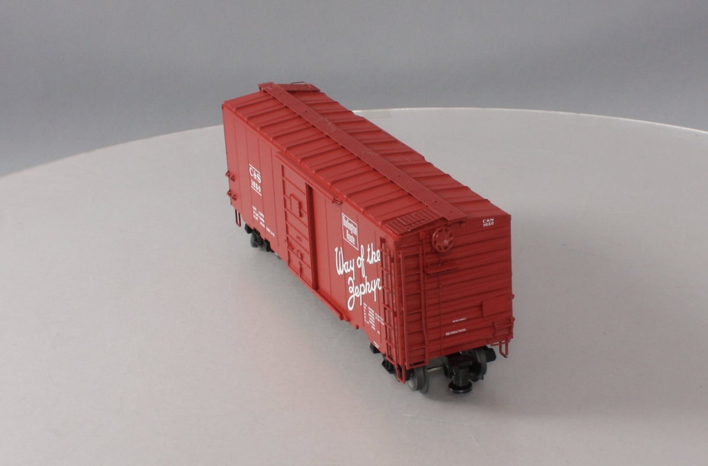 Lionel 6-83568 O Burlington Grain Door PS-1 Boxcar #1650