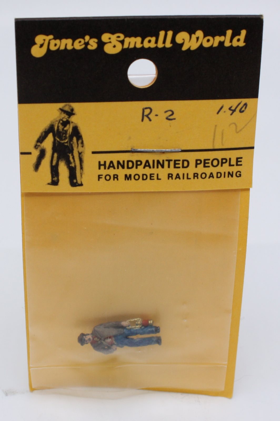 June's Small World R2 HO Brakeman With a Lantern Figure