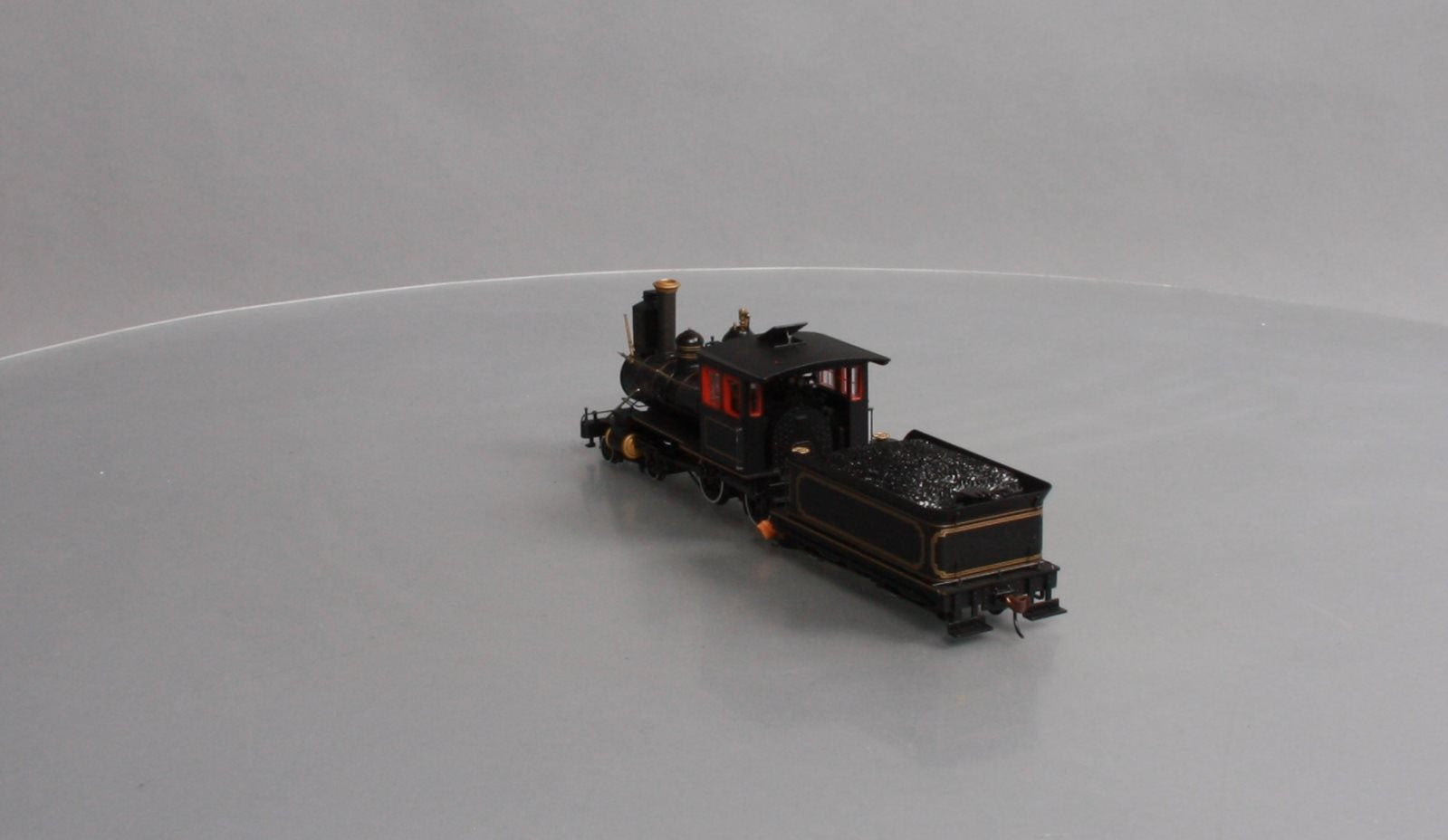 Bachmann 28302 On30 Painted & Unlettered 4-4-0 American Wood Cab with DCC Loco