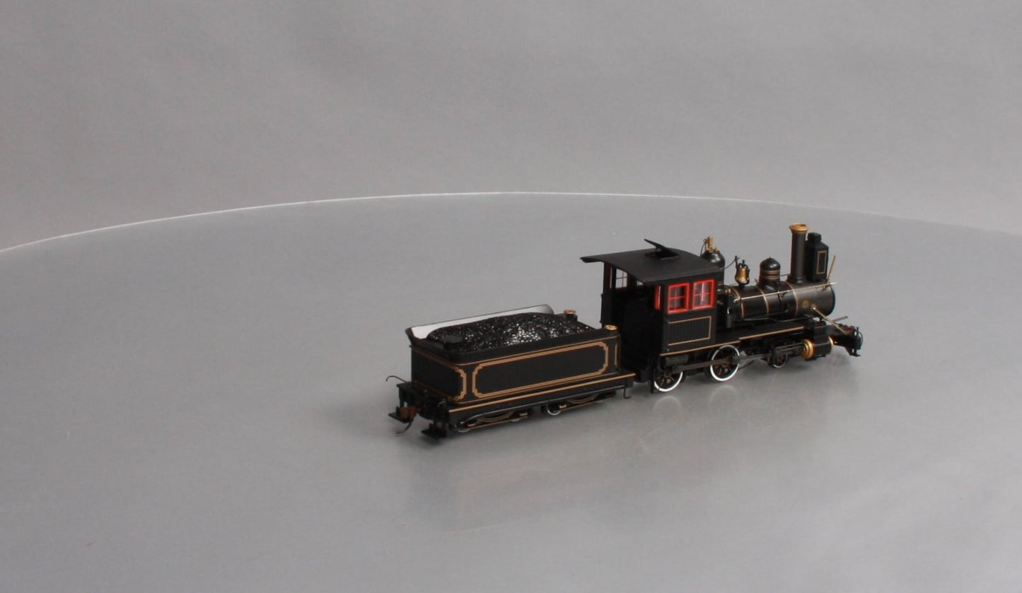 Bachmann 28302 On30 Painted & Unlettered 4-4-0 American Wood Cab with DCC Loco