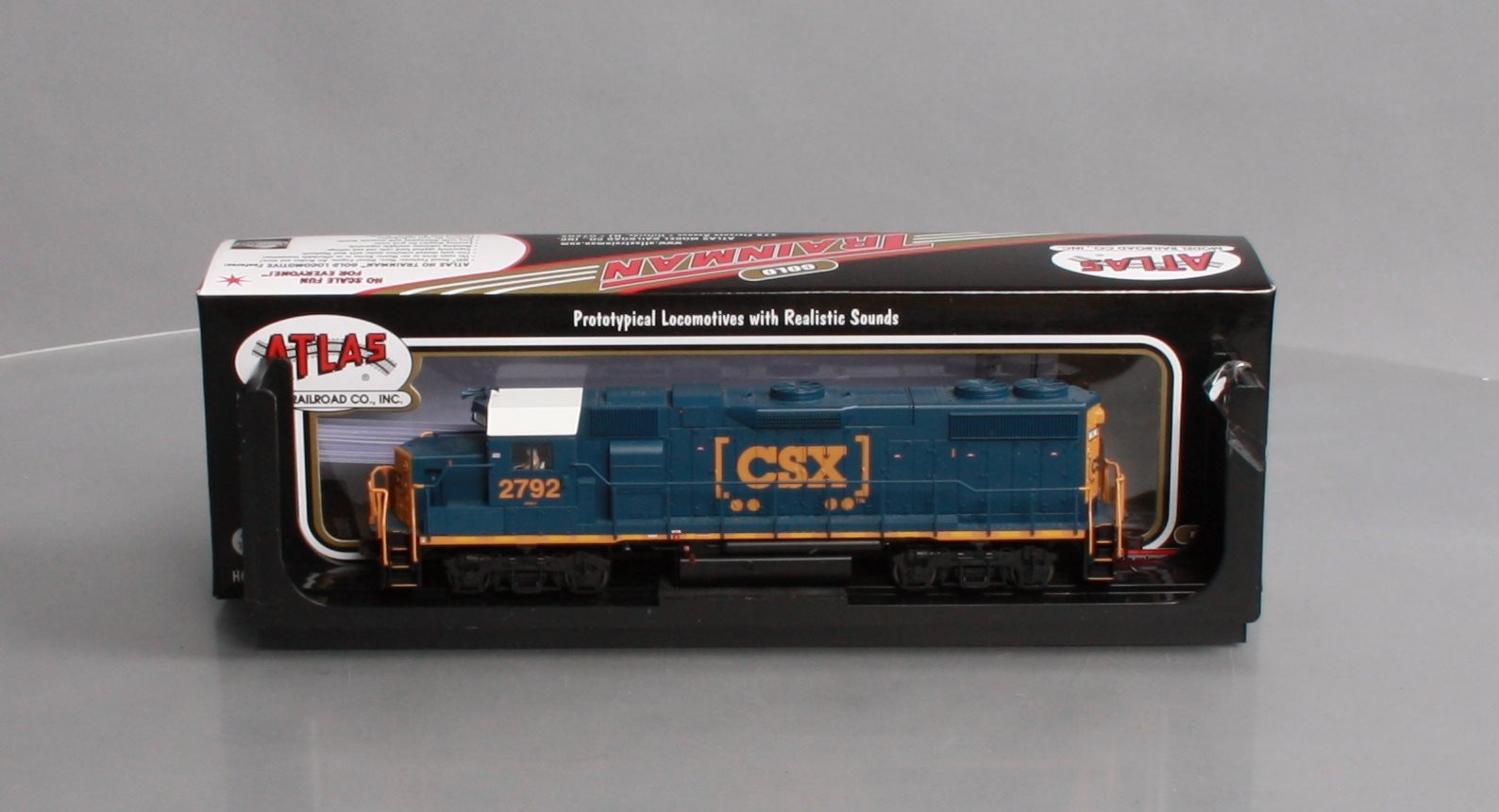 Atlas 10001762 HO CSX EMD GP38-2 with Sound & DCC - Gold #2792