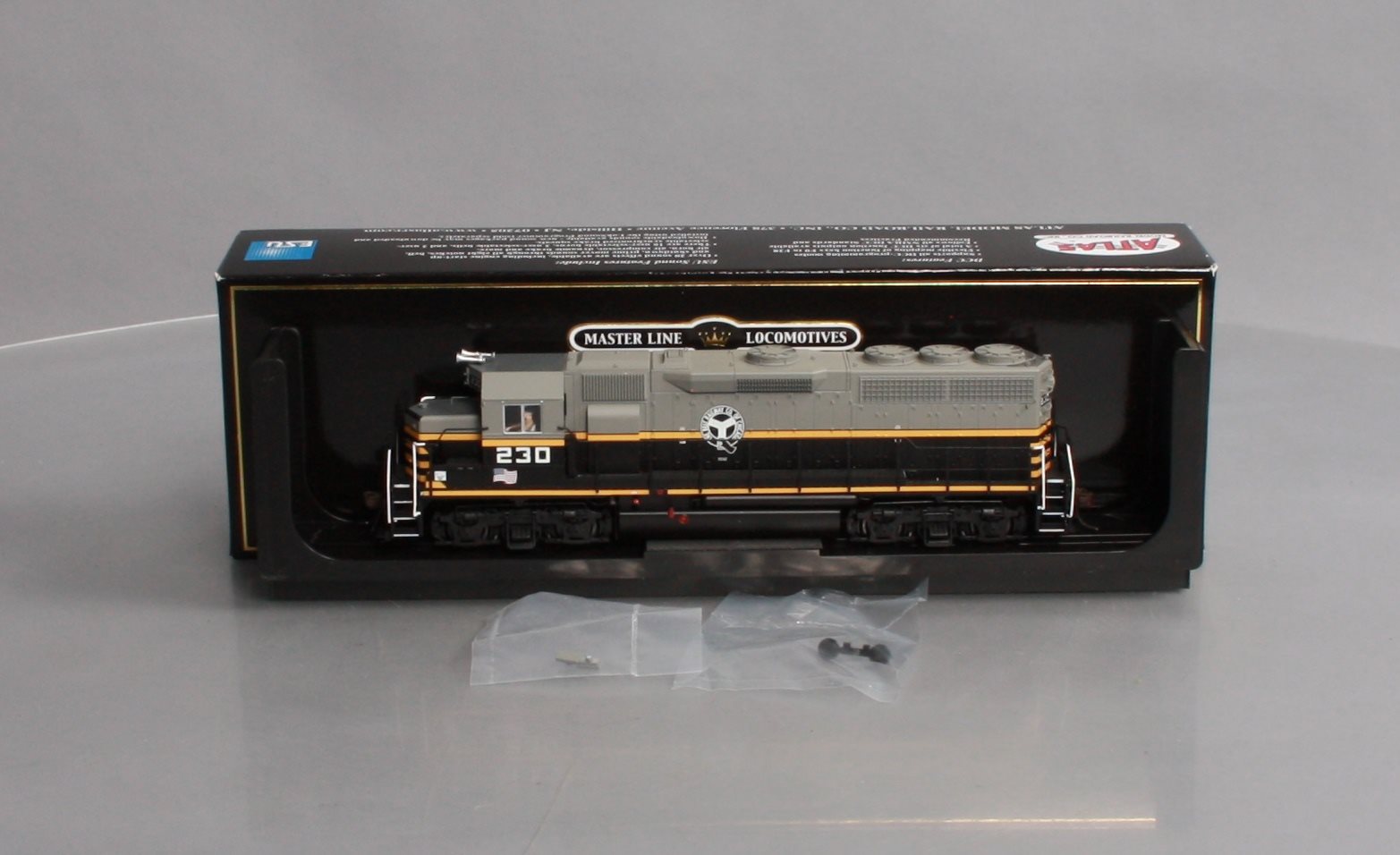 Atlas 10001739 HO Belt Railway of Chicago EMD GP40 Low Nose Diesel Engine #230