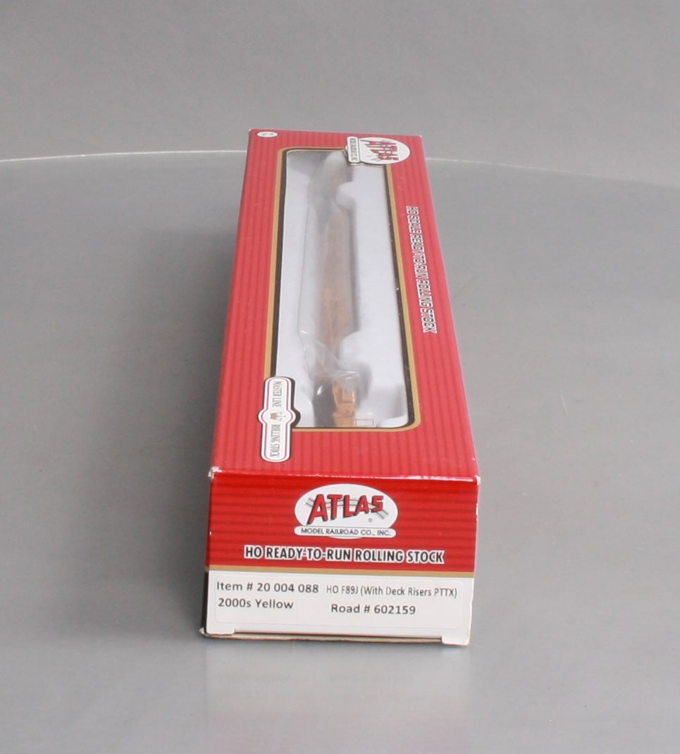 Atlas 20004088 HO TTX 2000s 89' F89J Flat Car (With Deck Risers PTTX) #602159