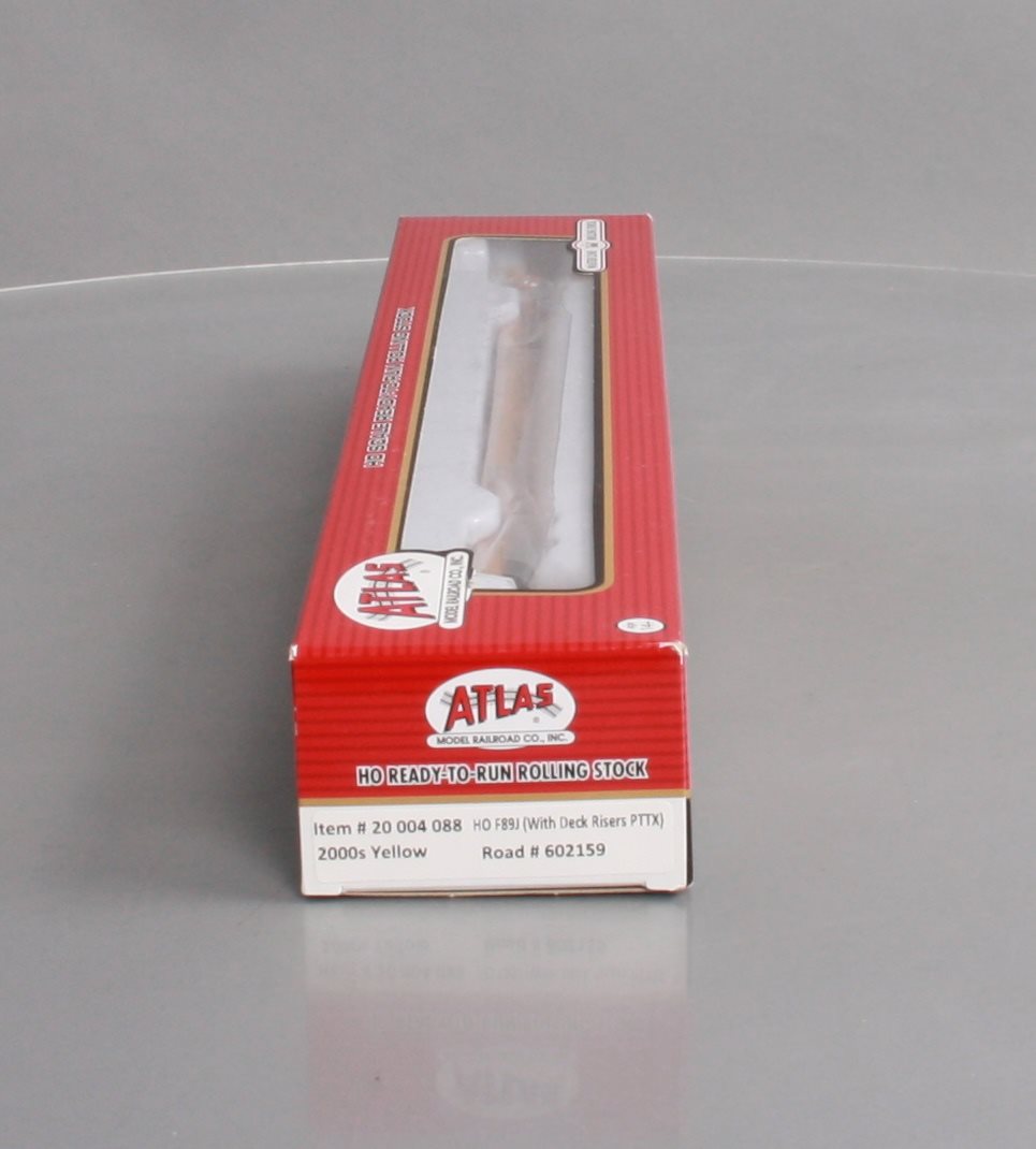 Atlas 20004088 HO TTX 2000s 89' F89J Flat Car (With Deck Risers PTTX) #602159