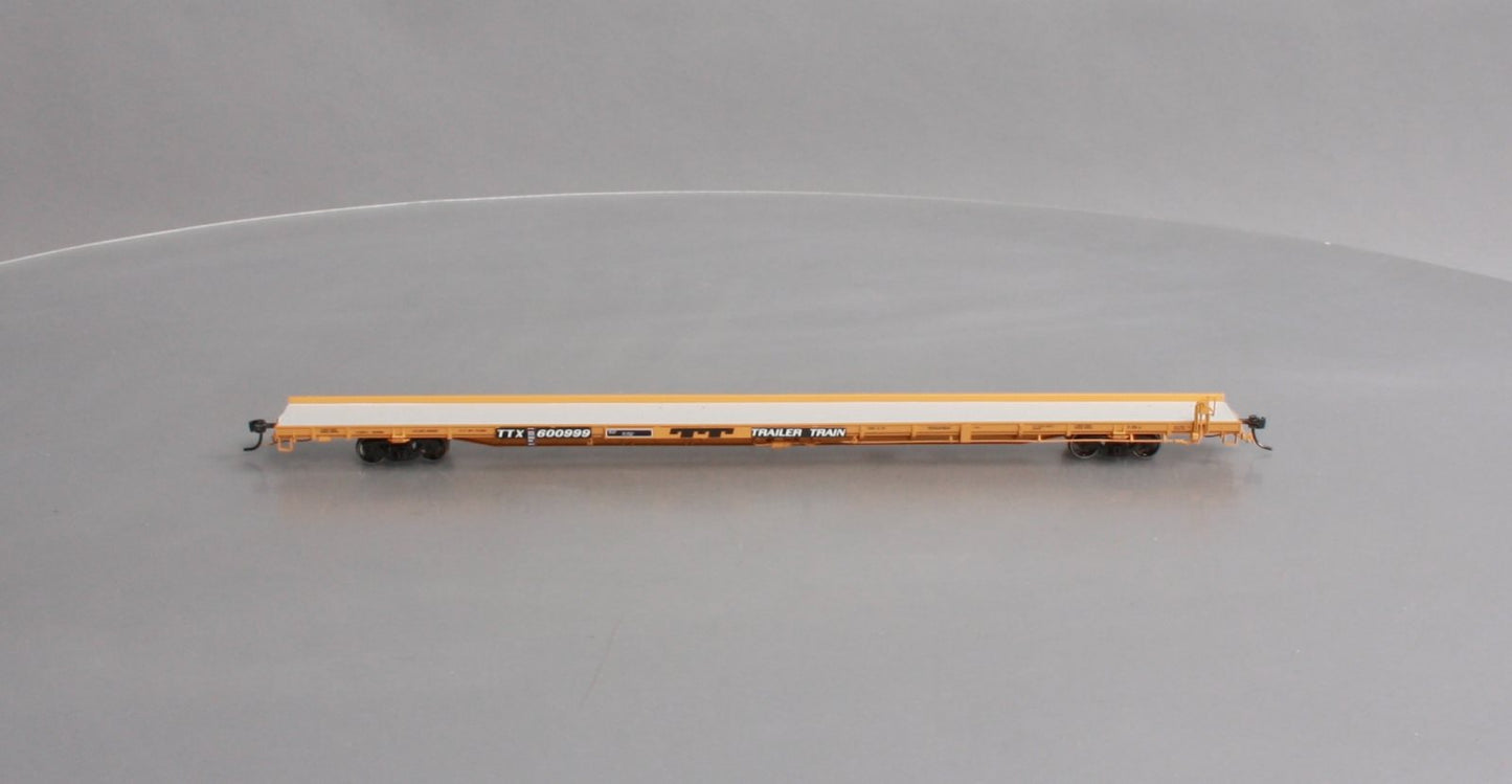 Atlas 20004092 HO TTX 1970s F89J Flat Car (Mid/End Hitches) #600999