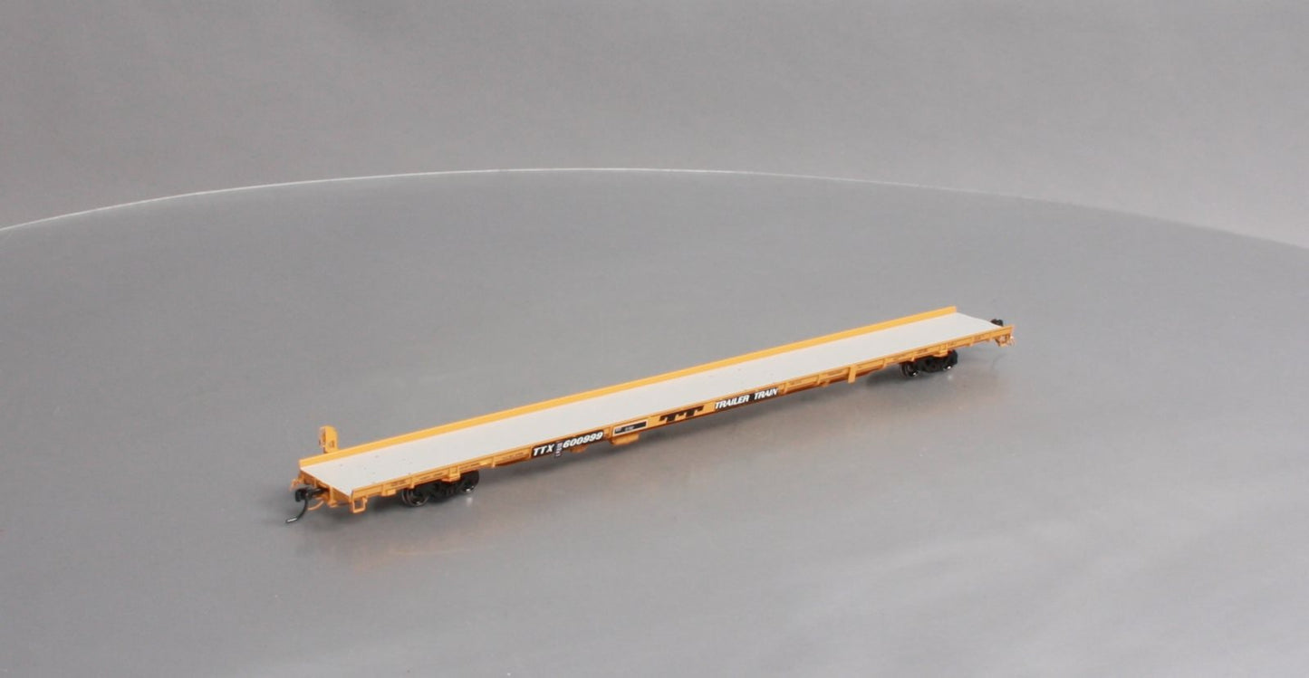 Atlas 20004092 HO TTX 1970s F89J Flat Car (Mid/End Hitches) #600999