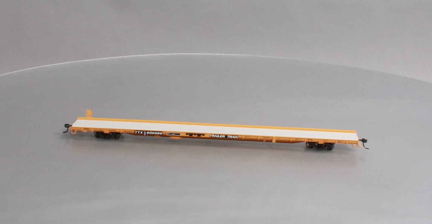Atlas 20004092 HO TTX 1970s F89J Flat Car (Mid/End Hitches) #600999