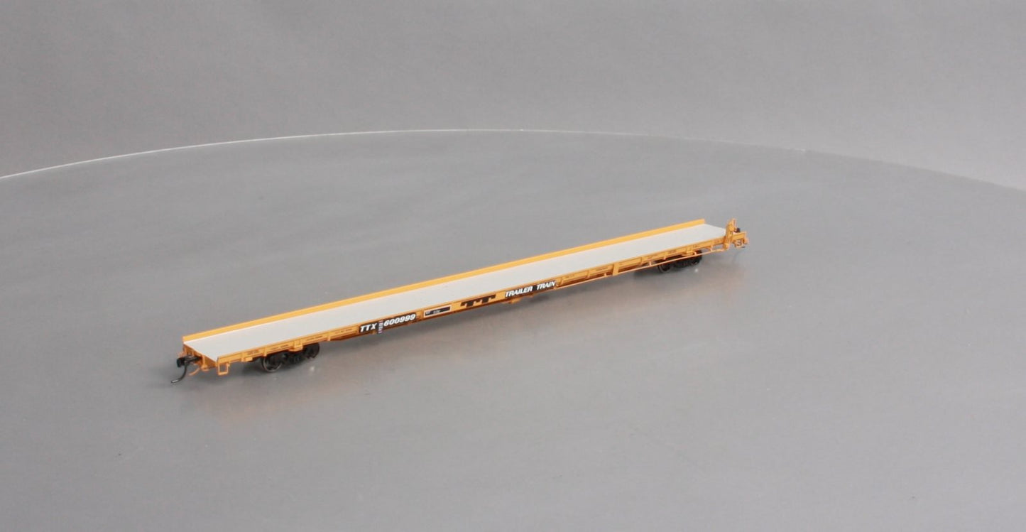 Atlas 20004092 HO TTX 1970s F89J Flat Car (Mid/End Hitches) #600999