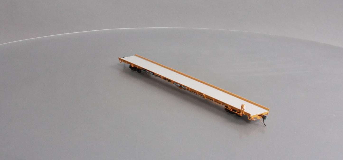 Atlas 20004094 HO TTX 1970s F89J Flat Car (Mid/End Hitches) #601104