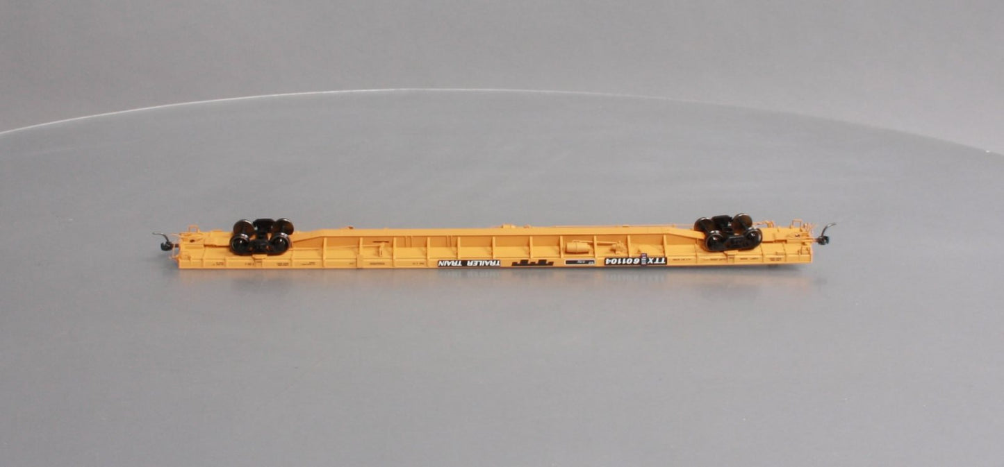 Atlas 20004094 HO TTX 1970s F89J Flat Car (Mid/End Hitches) #601104
