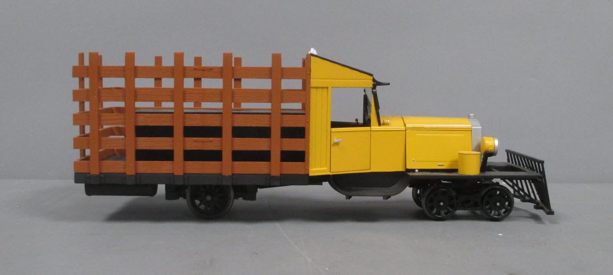 Bachmann 82397 G Scale Yellow & Black Rail Truck