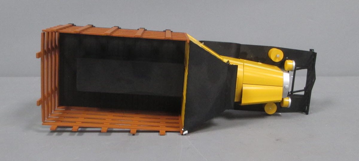 Bachmann 82397 G Scale Yellow & Black Rail Truck