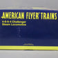 American Flyer 6-48084 S Scale Union Pacific 4-6-6-4 Gray Challenger #3977
