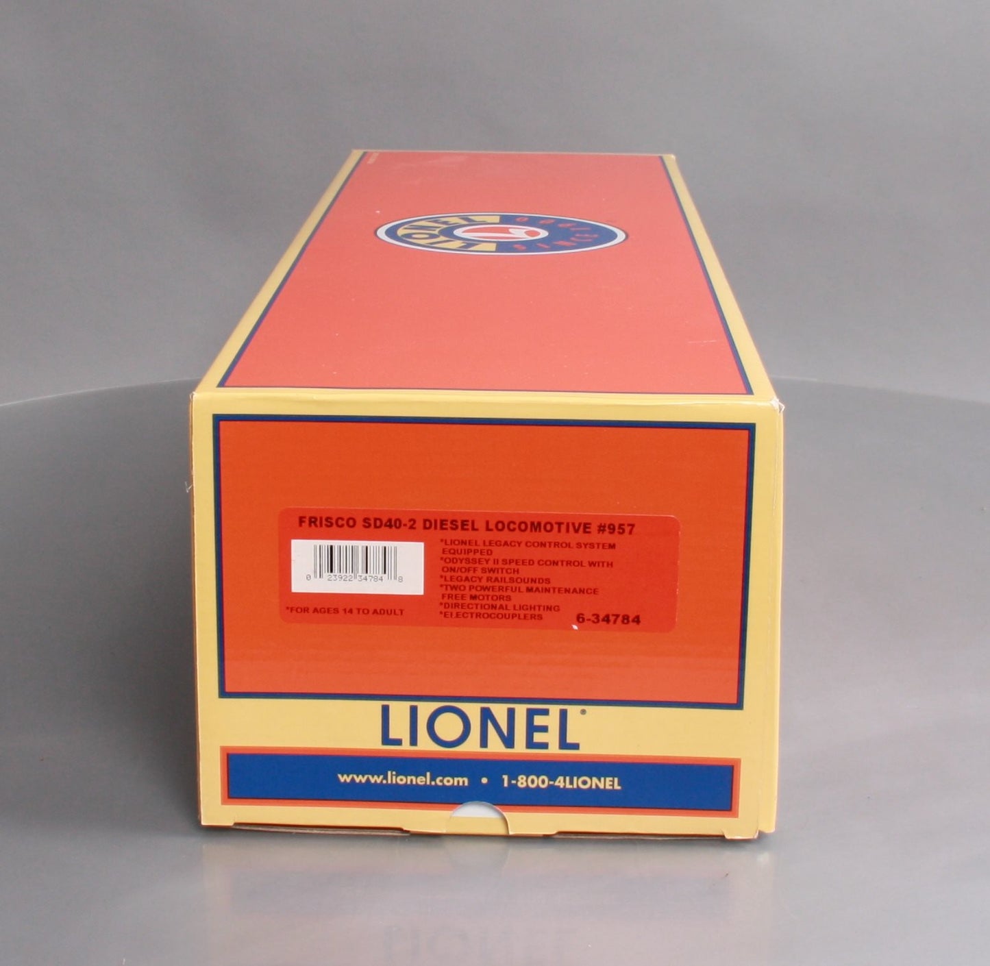 Lionel 6-34784 Frisco Legacy Scale SD40-2 Diesel Locomotive #957