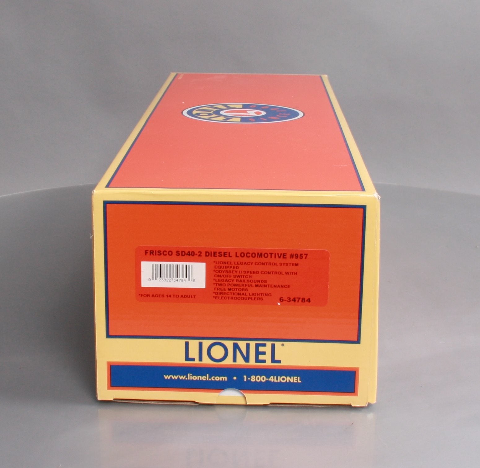 Lionel 6-34784 Frisco Legacy Scale SD40-2 Diesel Locomotive #957