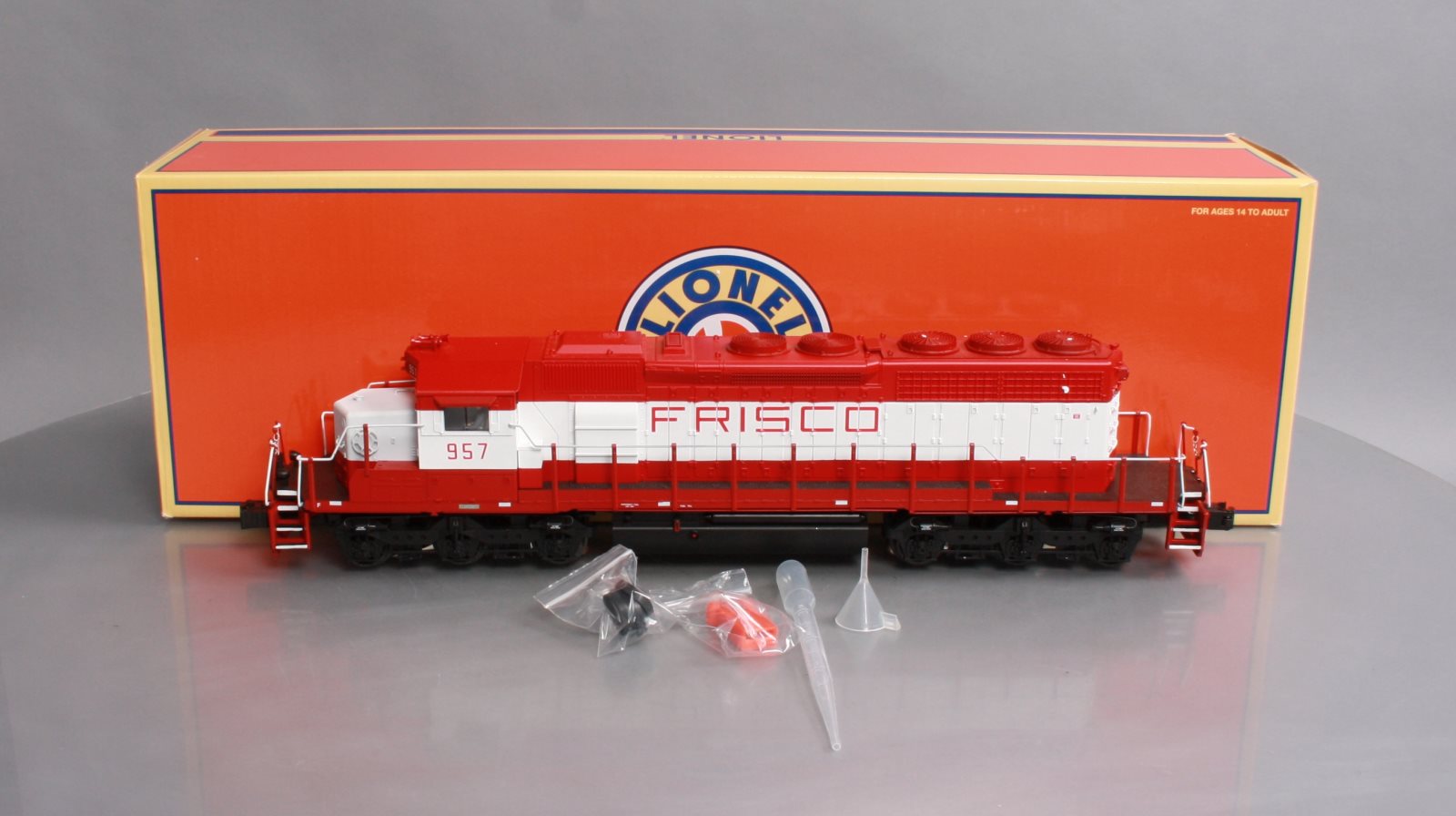 Lionel 6-34784 Frisco Legacy Scale SD40-2 Diesel Locomotive #957