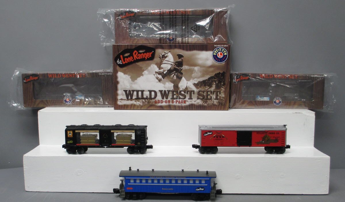 Lionel 6-11162 O Gauge Lone Ranger Wild West Add-On Freight (Set of 3)