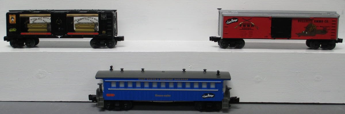 Lionel 6-11162 O Gauge Lone Ranger Wild West Add-On Freight (Set of 3)