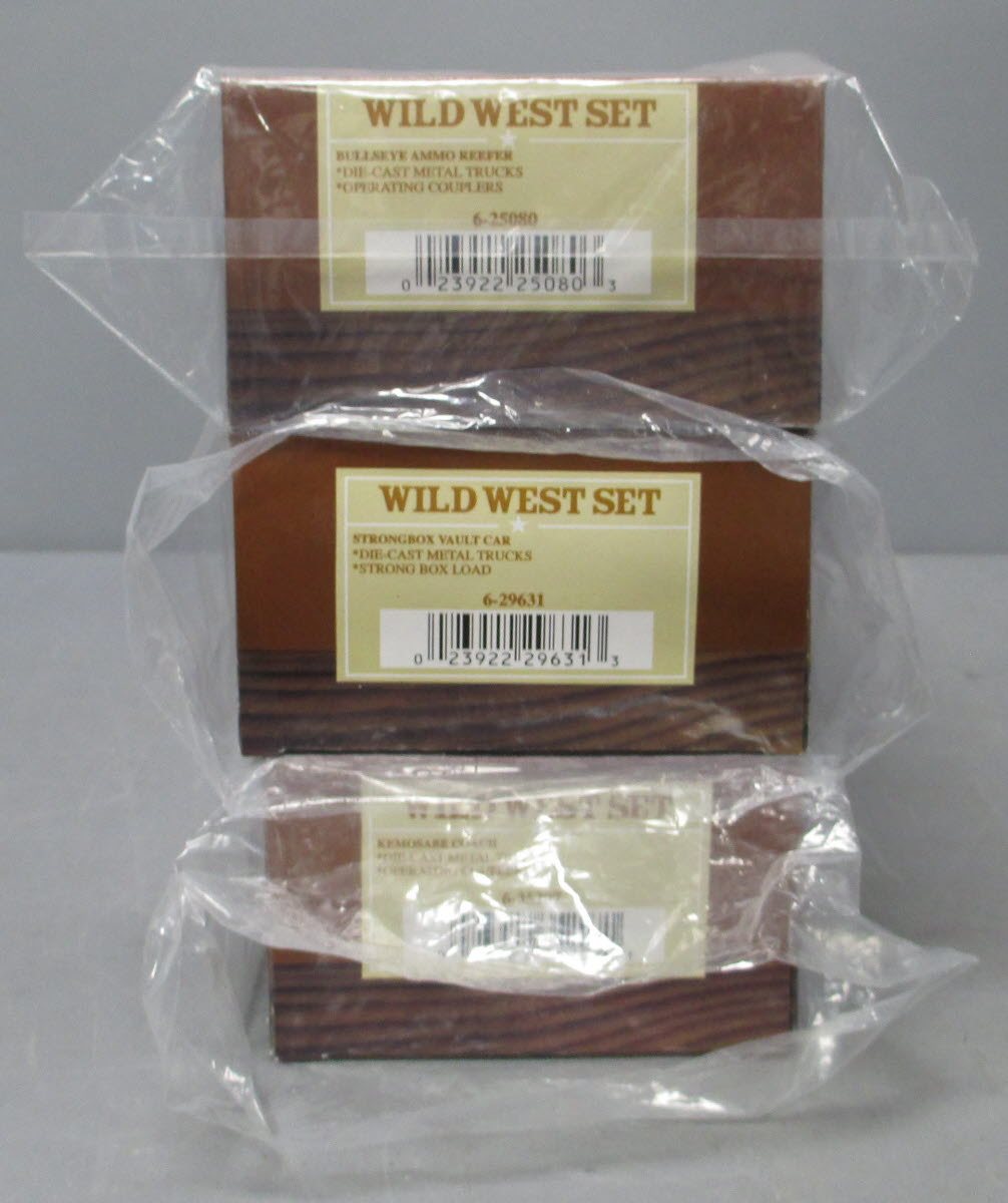 Lionel 6-11162 O Gauge Lone Ranger Wild West Add-On Freight (Set of 3)