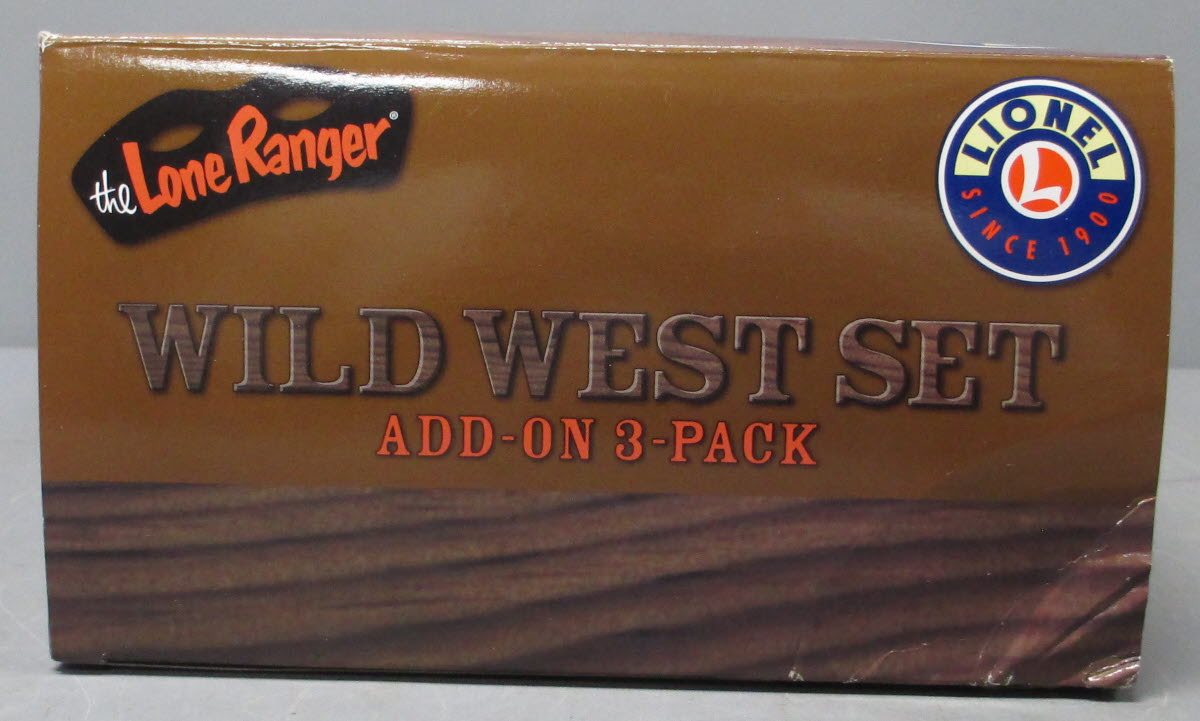 Lionel 6-11162 O Gauge Lone Ranger Wild West Add-On Freight (Set of 3)