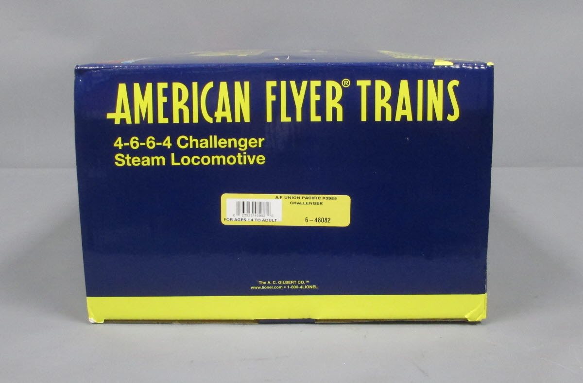 American Flyer 6-48082 S UP 4-6-6-4 Challenger Steam Locomotive & Tender #3985