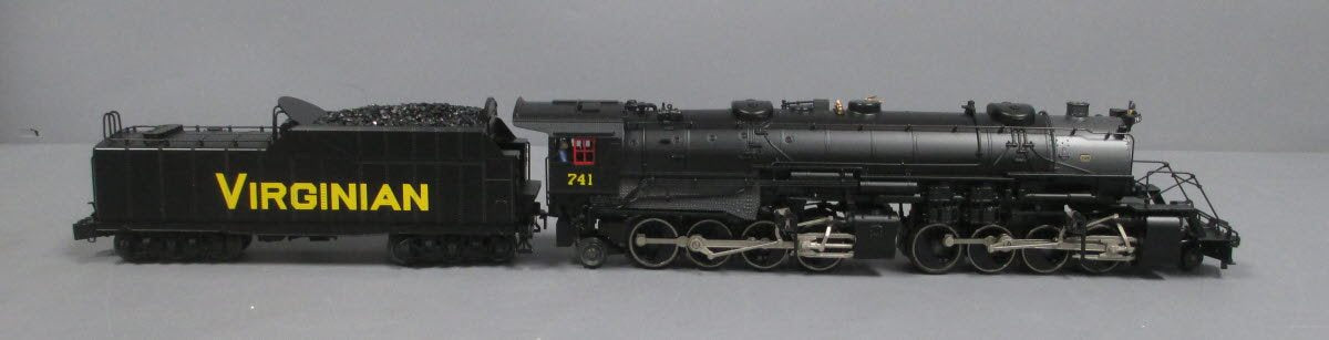 American Flyer 6-48182 S LEGACY Virginian 2-8-8-2 Steam Locomotive & Tender #741