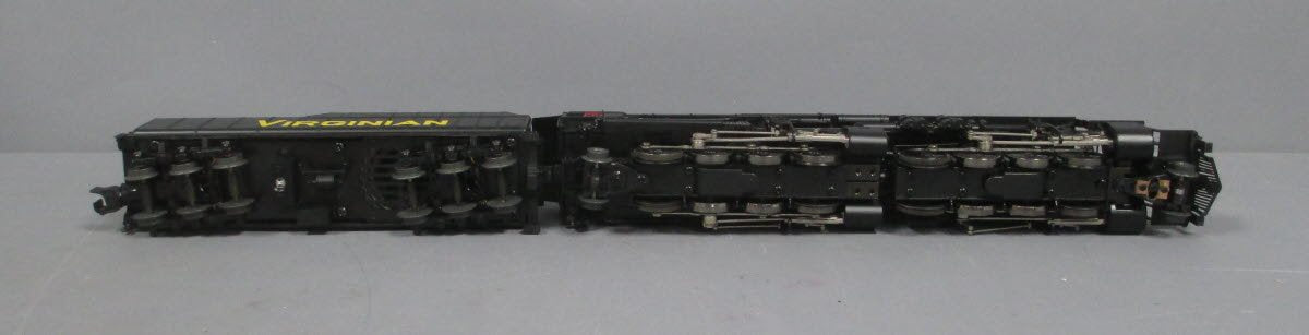 American Flyer 6-48182 S LEGACY Virginian 2-8-8-2 Steam Locomotive & Tender #741