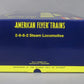 American Flyer 6-48182 S LEGACY Virginian 2-8-8-2 Steam Locomotive & Tender #741