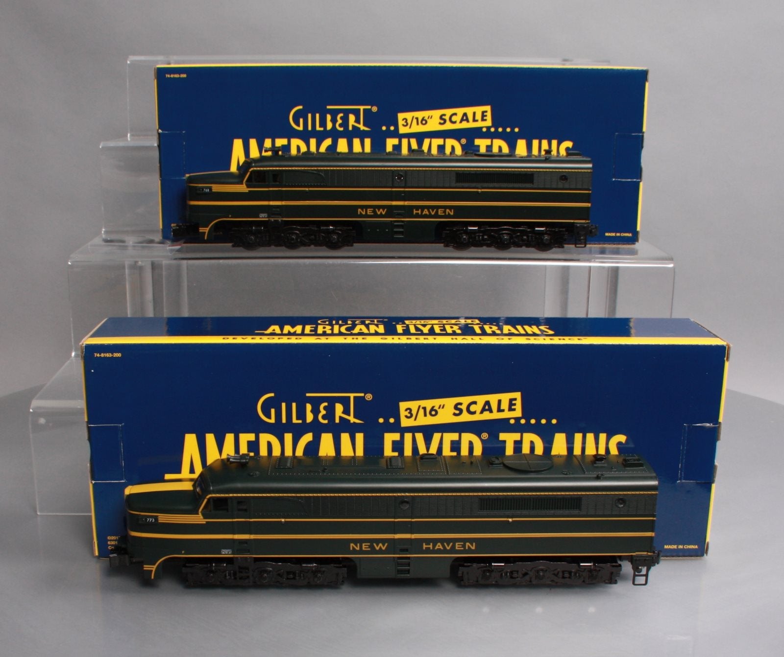 American Flyer 6-47992 S New Haven Legacy PA AA Diesel Locomotive Set #768/773