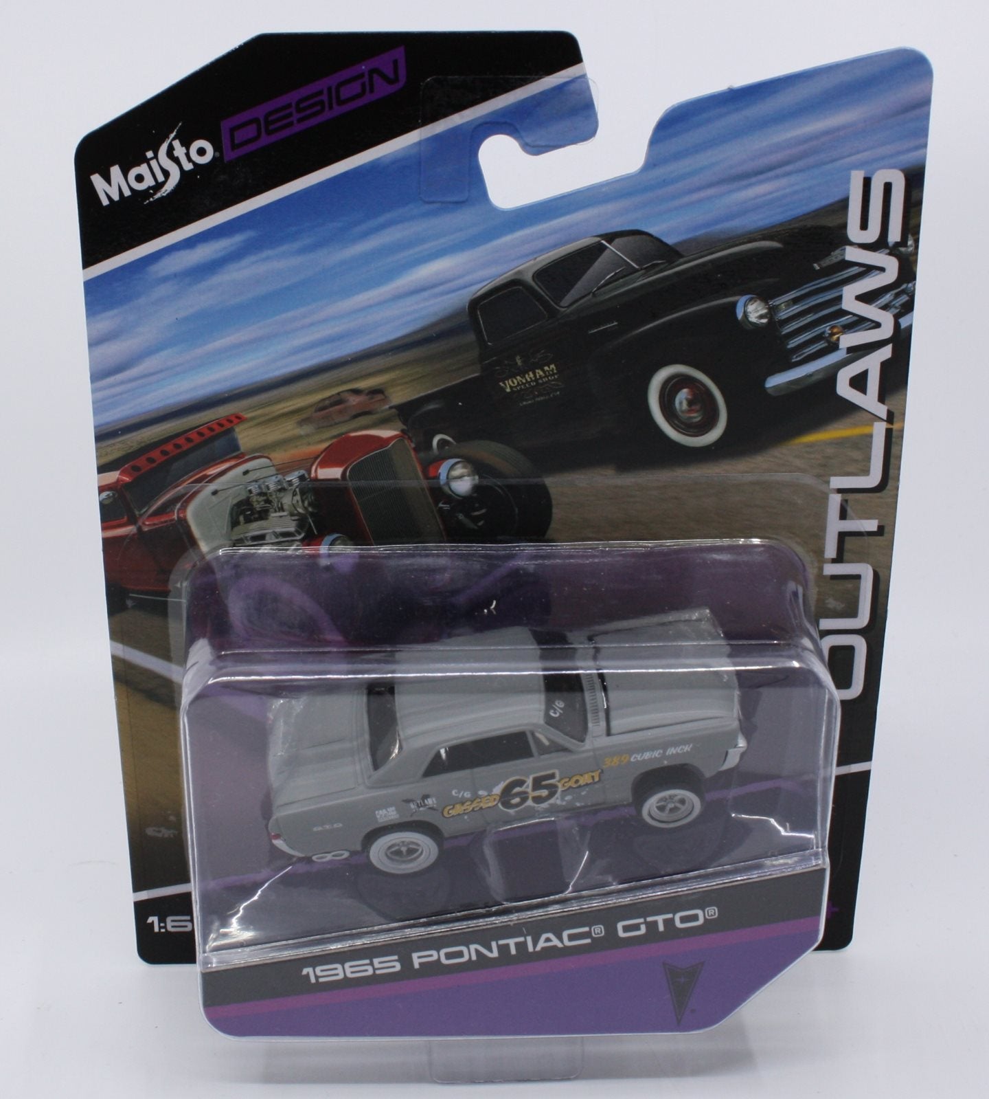 Maisto 15494 #65 Outlaws 1965 Pontiac GTO Car
