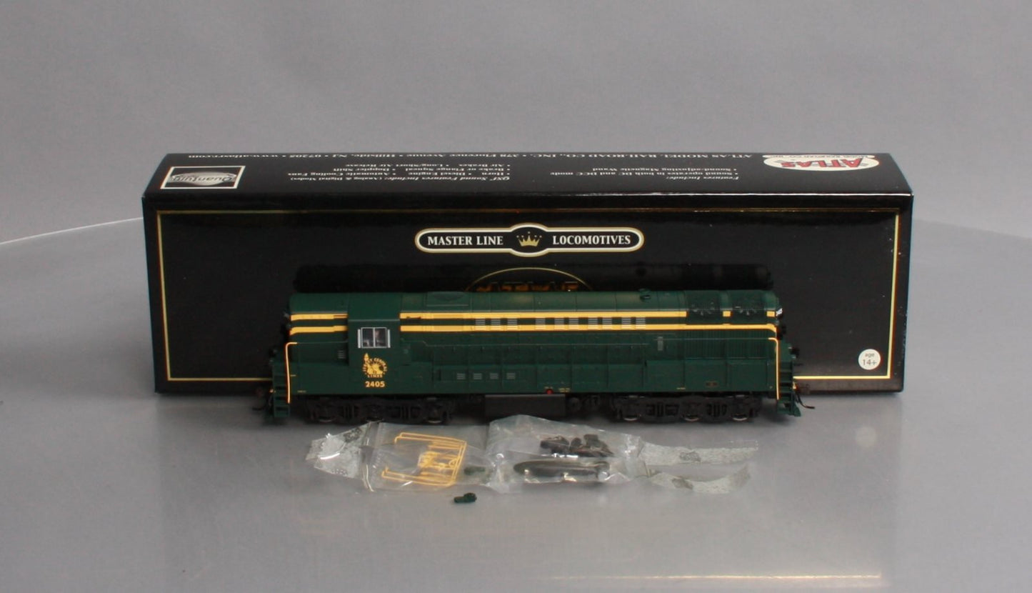 Atlas 7765 HO Jersey Central Ph 1b Diesel Locomotive #2405