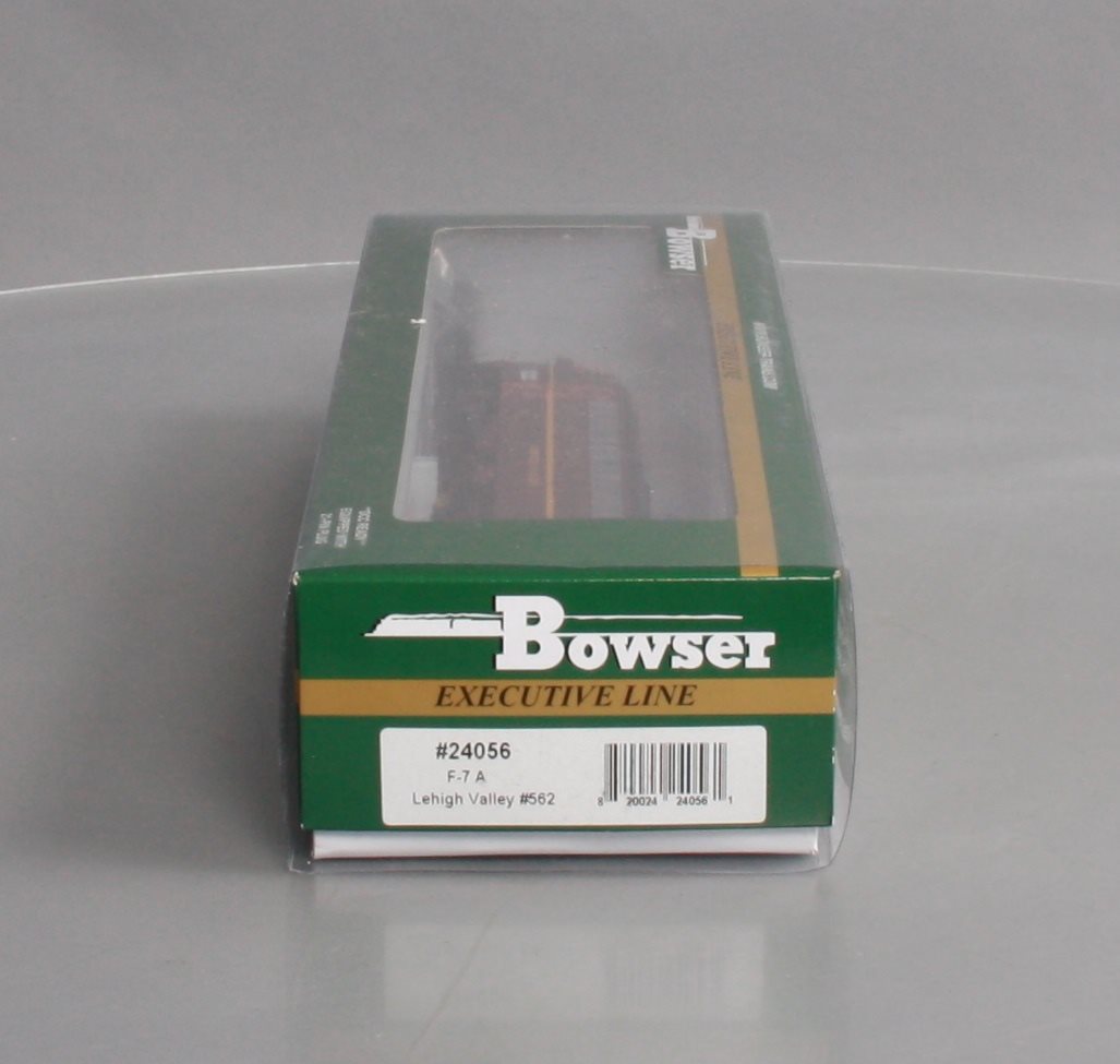 Bowser 24056 HO Lehigh Valley EMD F7A Diesel Locomotive Standard DC #562
