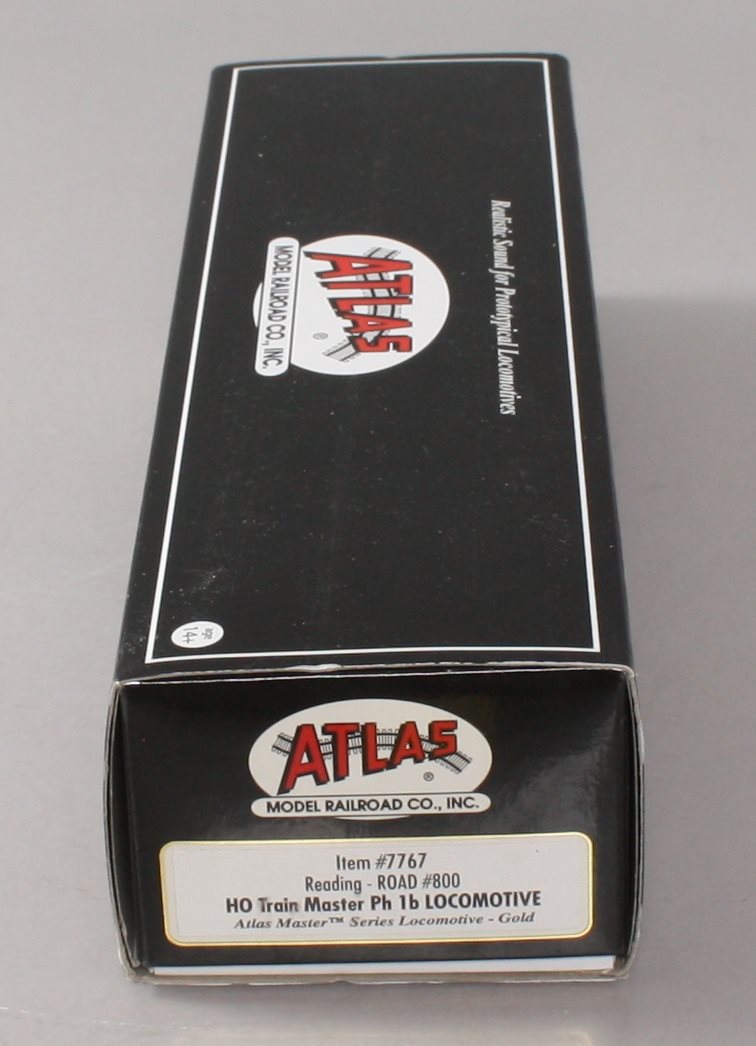 Atlas 7767 HO Reading Trainmaster Ph1B w/DCC & Sound #800