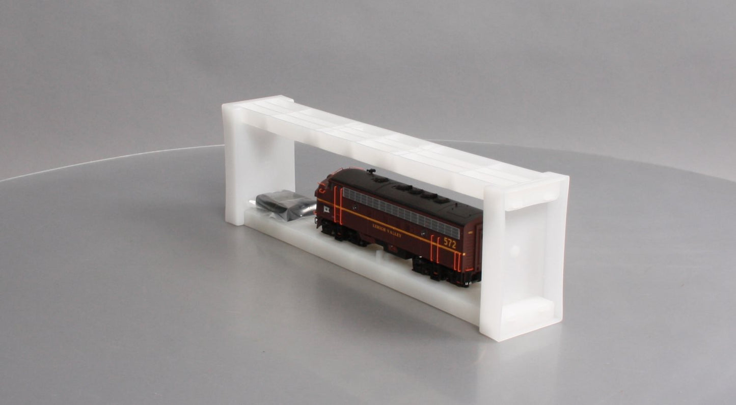 Bowser 24059 HO Lehigh Valley EMD F7A Diesel Locomotive with LokSound & DCC #572