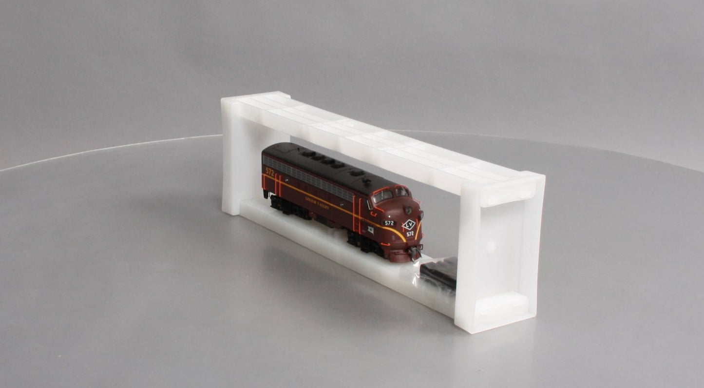 Bowser 24059 HO Lehigh Valley EMD F7A Diesel Locomotive with LokSound & DCC #572