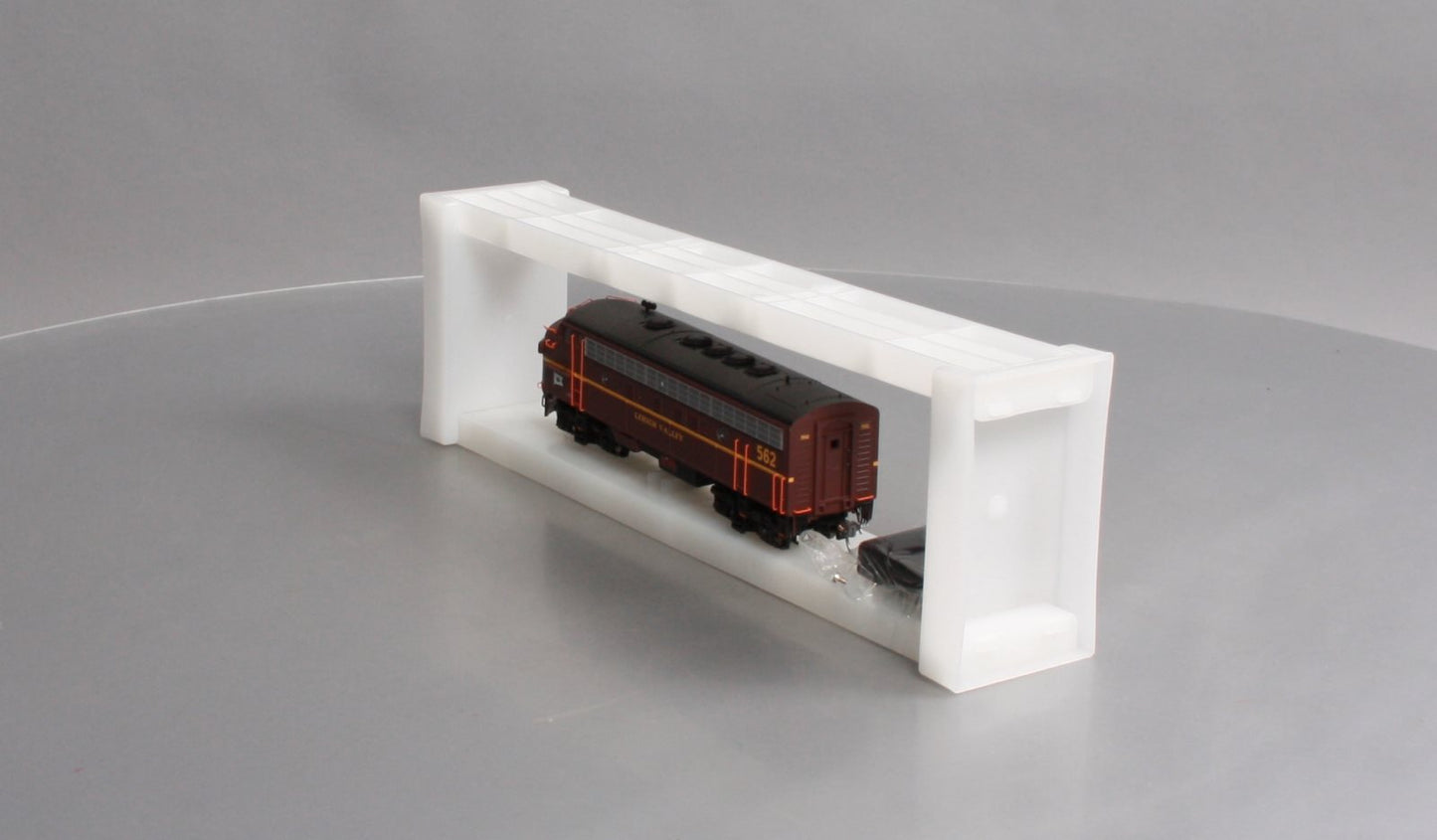 Bowser 24058 HO Lehigh Valley EMD F7A Diesel Locomotive with LokSound & DCC #562
