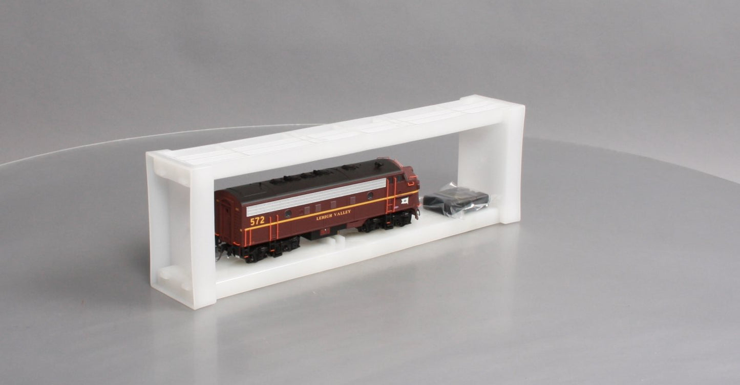 Bowser 24057 HO Lehigh Valley EMD F7A Diesel Locomotive Standard DC #572