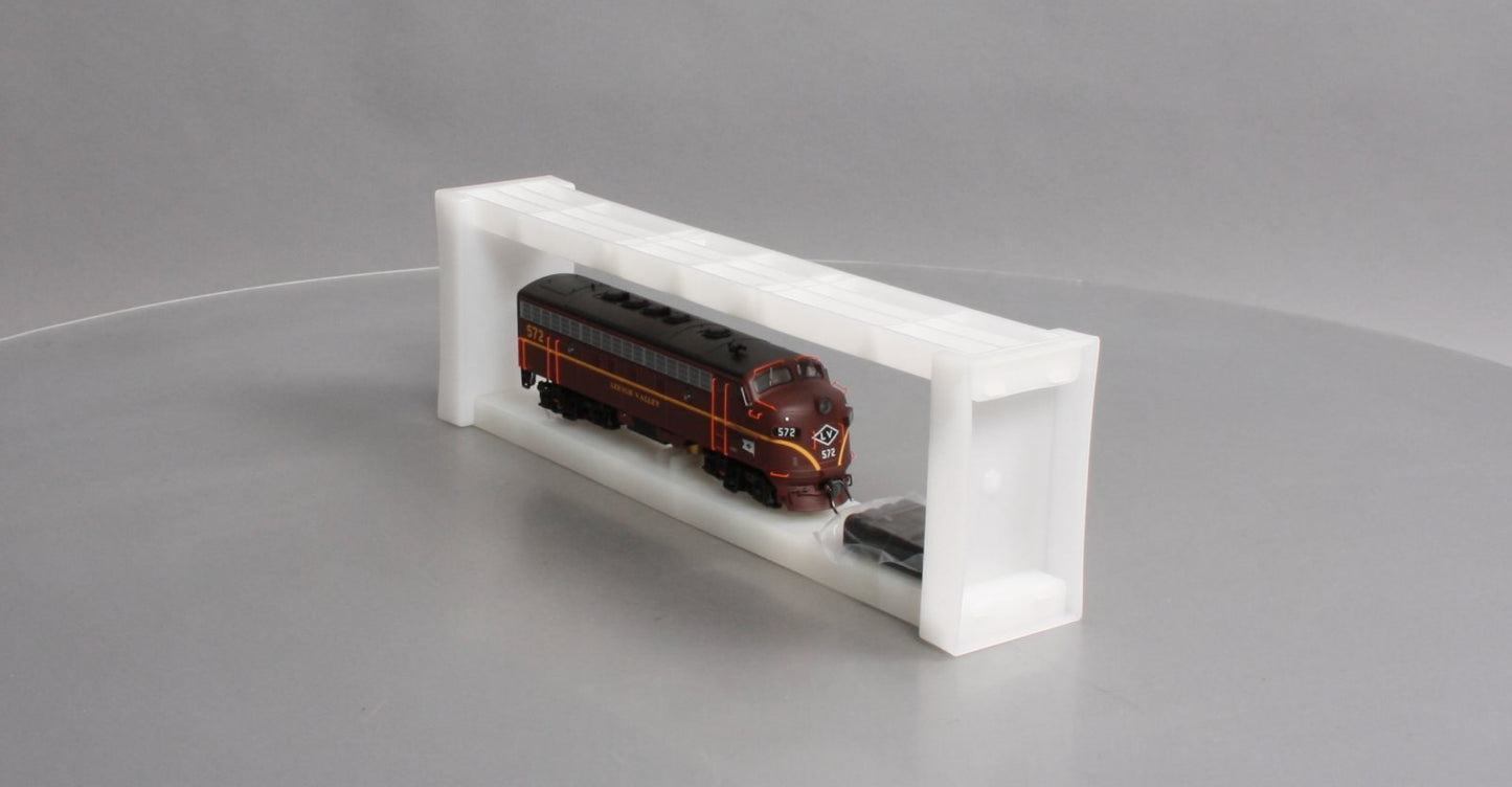 Bowser 24057 HO Lehigh Valley EMD F7A Diesel Locomotive Standard DC #572