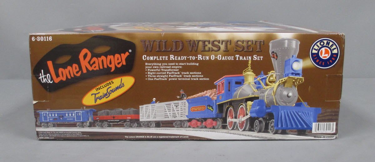 Lionel 6-30116 O Gauge Lone Ranger Wild WestSteam Train Set