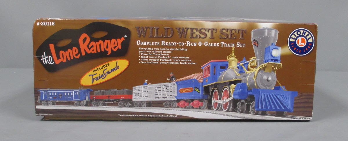 Lionel lone ranger train set outlet